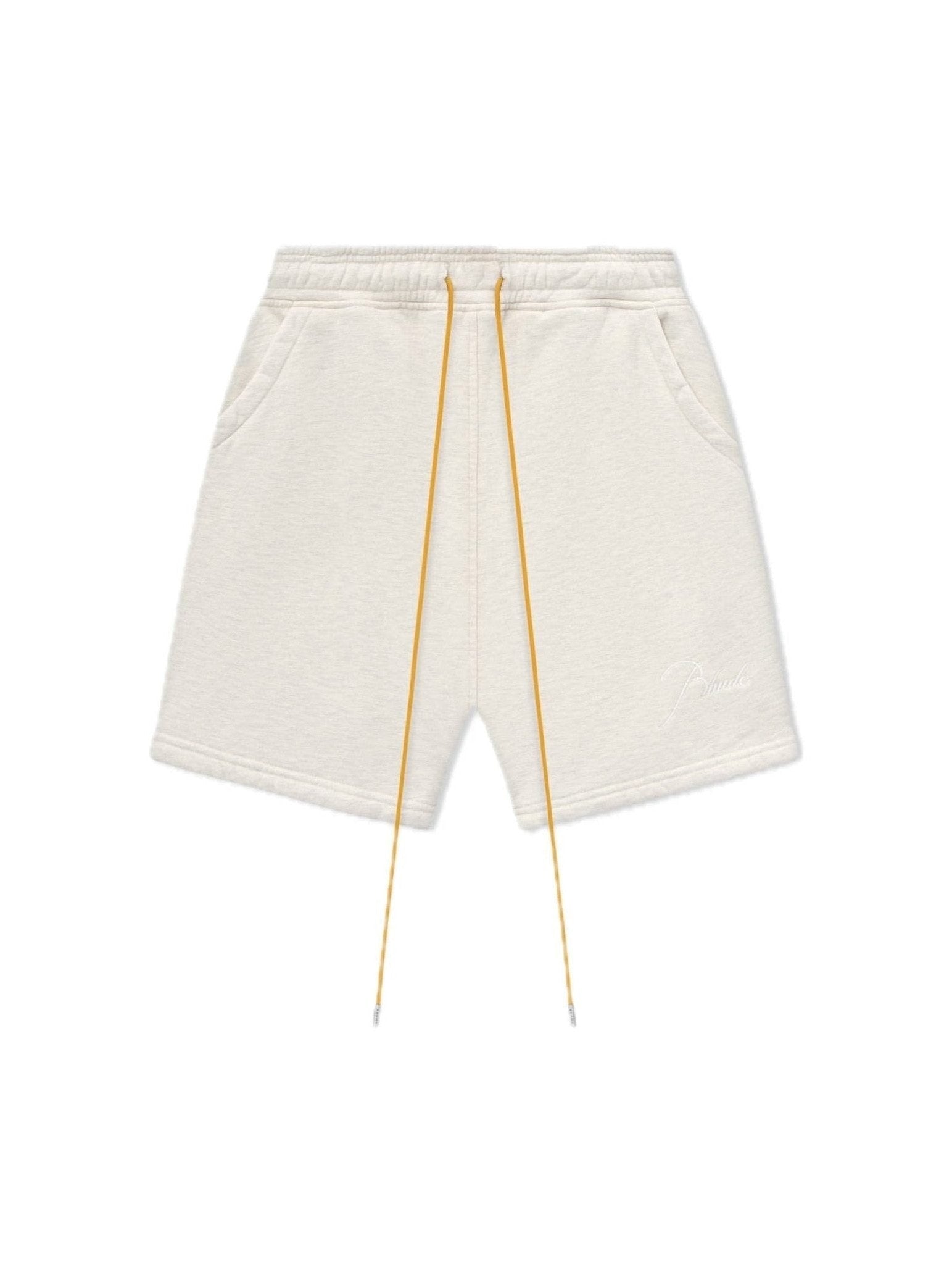 RHUDE CLASSIQUE SWEAT SHORT OATMEAL