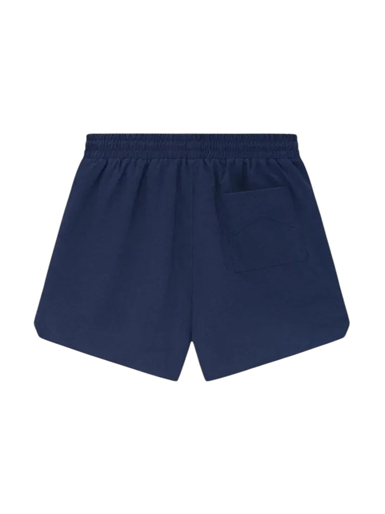 RHUDE FRONT LOGO SHORTS BLUE