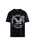 RHUDE NOTTING HILL EAGLE T-SHIRT BLACK