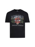 RHUDE TOWN AND COUNTRY T-SHIRT BLACK