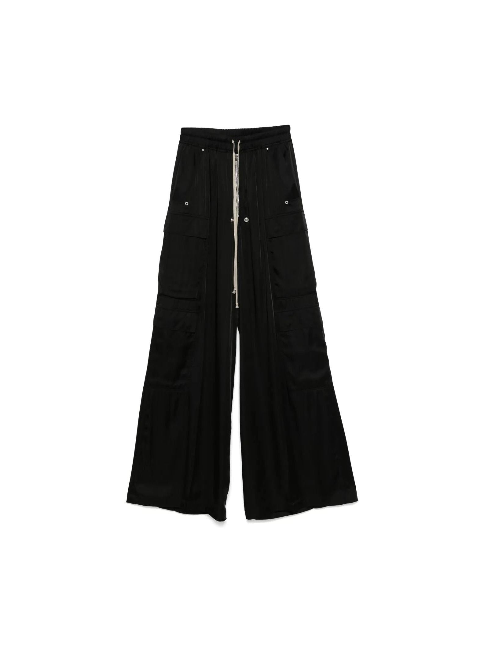 RICK OWENS DRKSHDW NYLON DOUBLE CARGO JUMBO BELAS PANTS