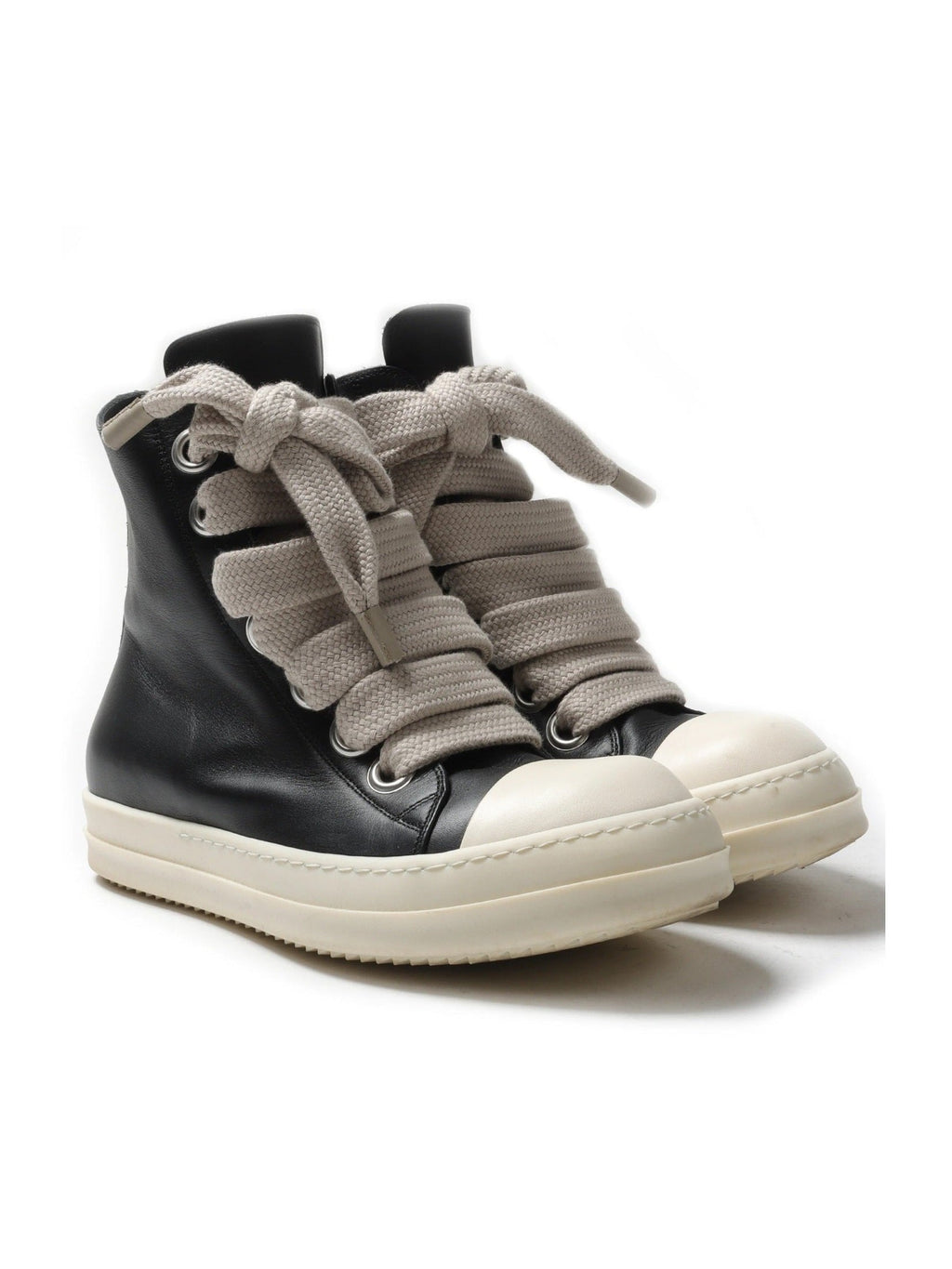 RICK OWENS JUMBO LACES RAMONES HIGH