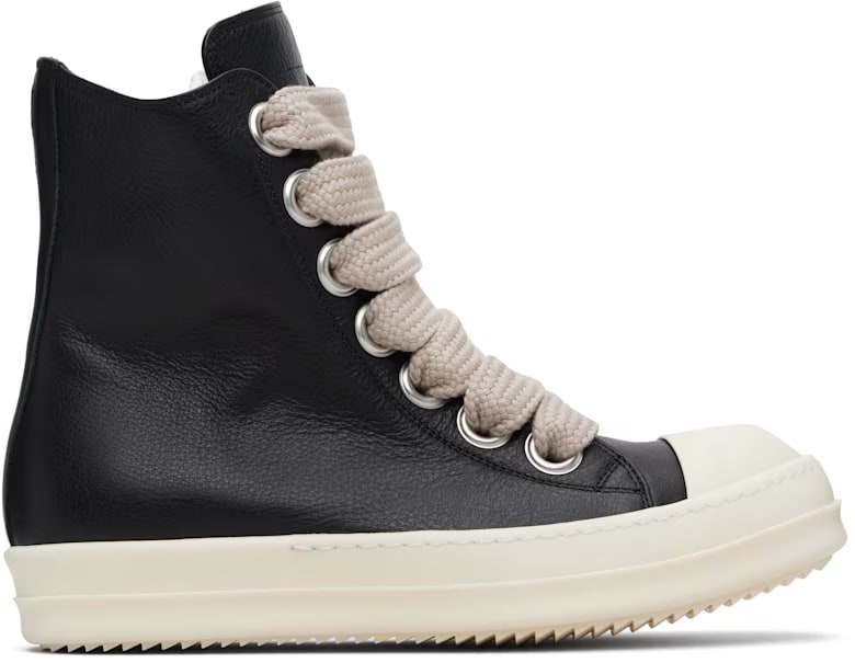 RICK OWENS JUMBO LACES RAMONES HIGH