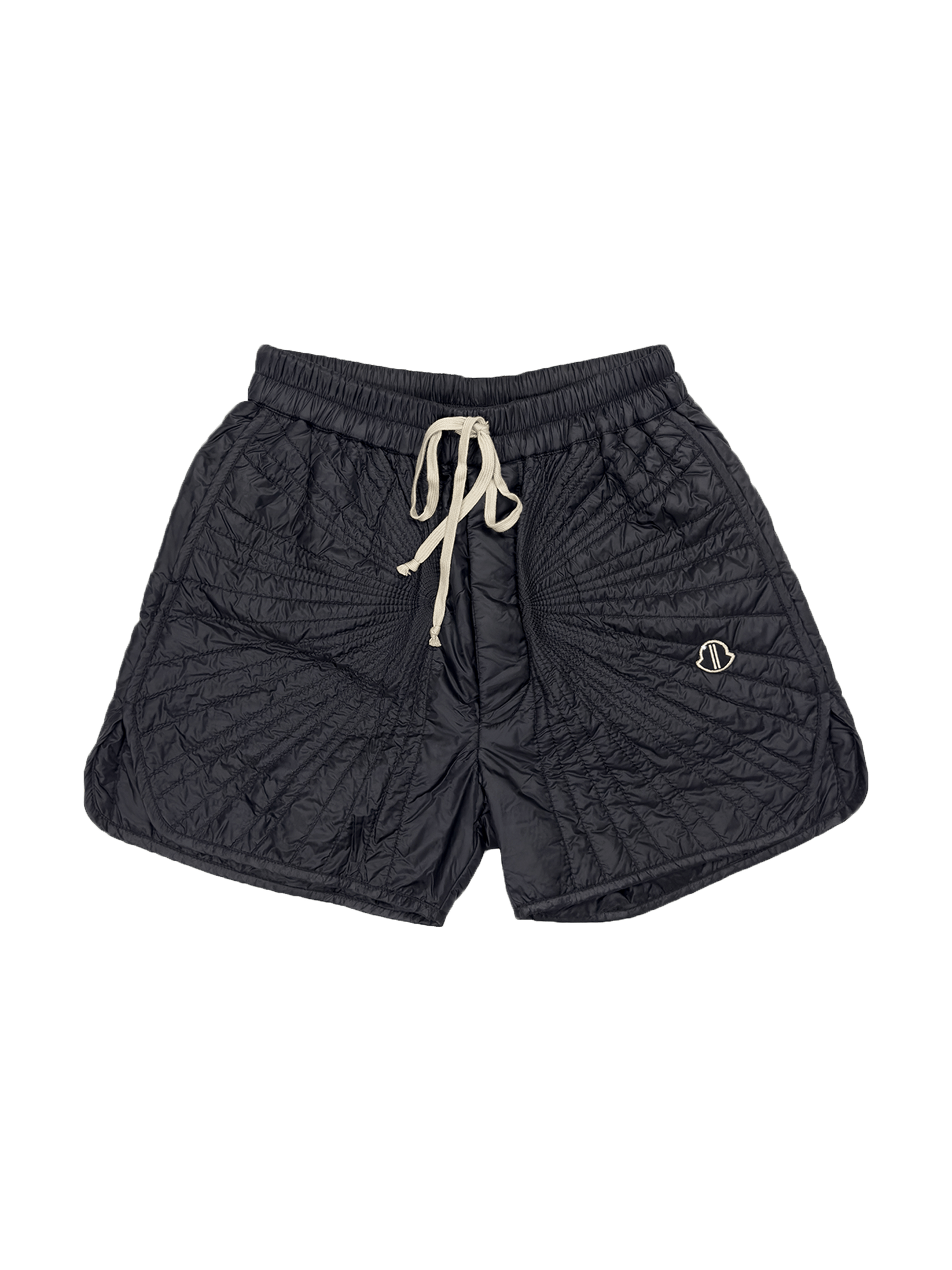 RICK OWENS MONCLER SHORTS BLACK