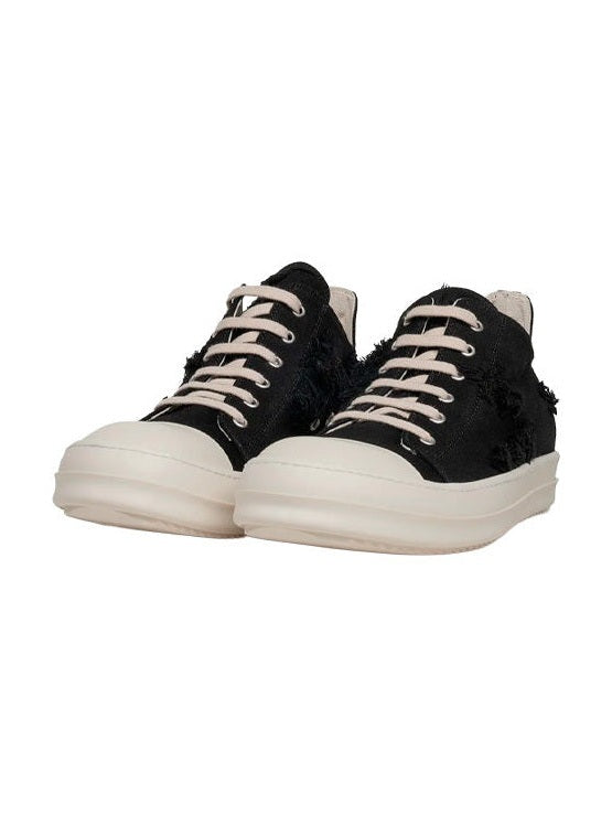 RICK OWENS RAMONES LOW DRKSHDW BLACK SNEAKERS RICK OWENS The Hype Company