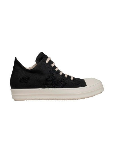 RICK OWENS RAMONES LOW DRKSHDW BLACK SNEAKERS RICK OWENS The Hype Company