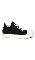 RICK OWENS RAMONES LOW SLASH DISTRESSED
