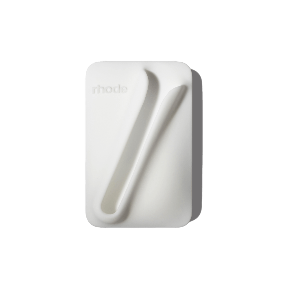 Rhode Snap On Lip Case White