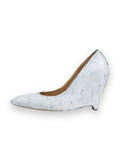 MAISON MARGIELA HEEL-LESS PUMPS BIANCHETTO BLACK AND WHITE