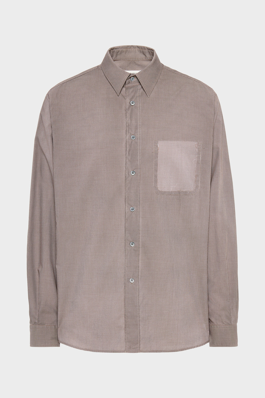 MAISON MARGIELA LONG-SLEEVE COTTON SHIRT NATURAL — vista 8