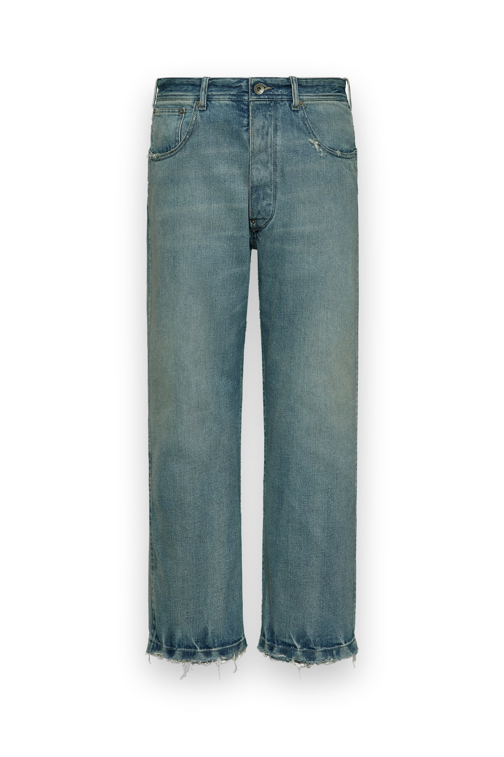 MAISON MARGIELA DISTRESSED JEANS LIGHT BLUE