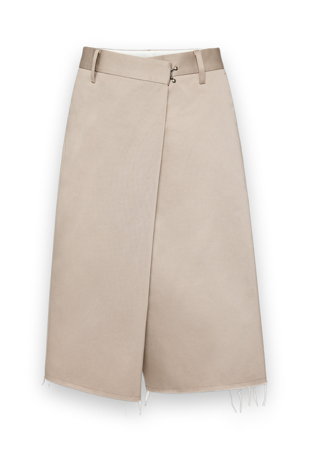 MAISON MARGIELA WRAP SHORTS GREY