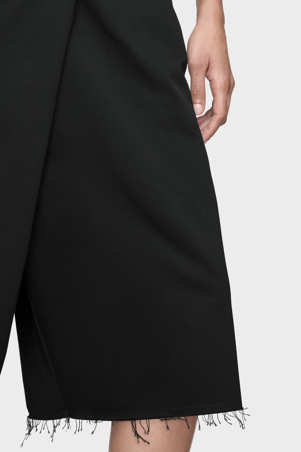MAISON MARGIELA WRAP SHORTS BLACK — vista 6