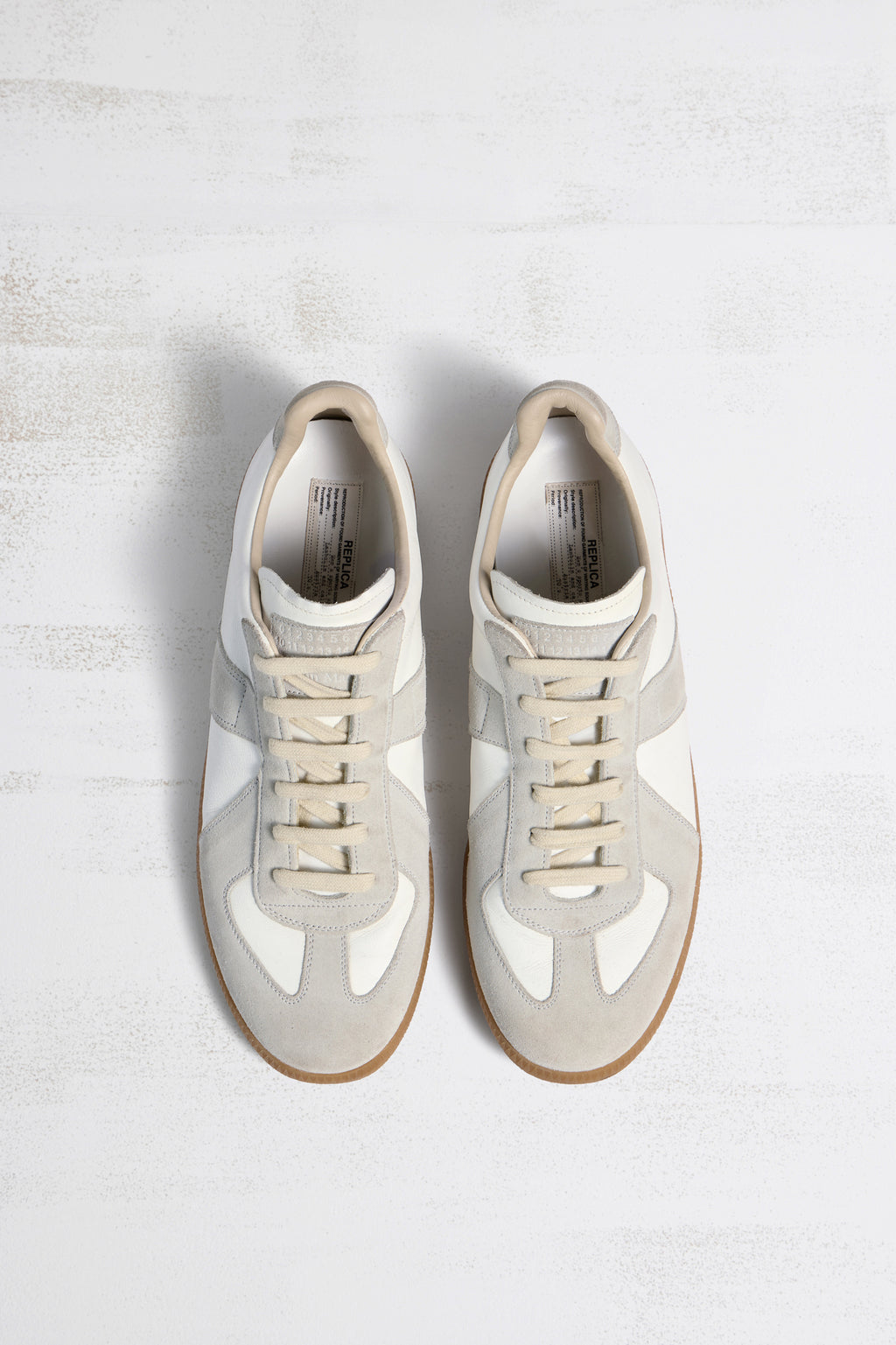 MAISON MARGIELA REPLICA SNEAKERS WHITE — vista 4