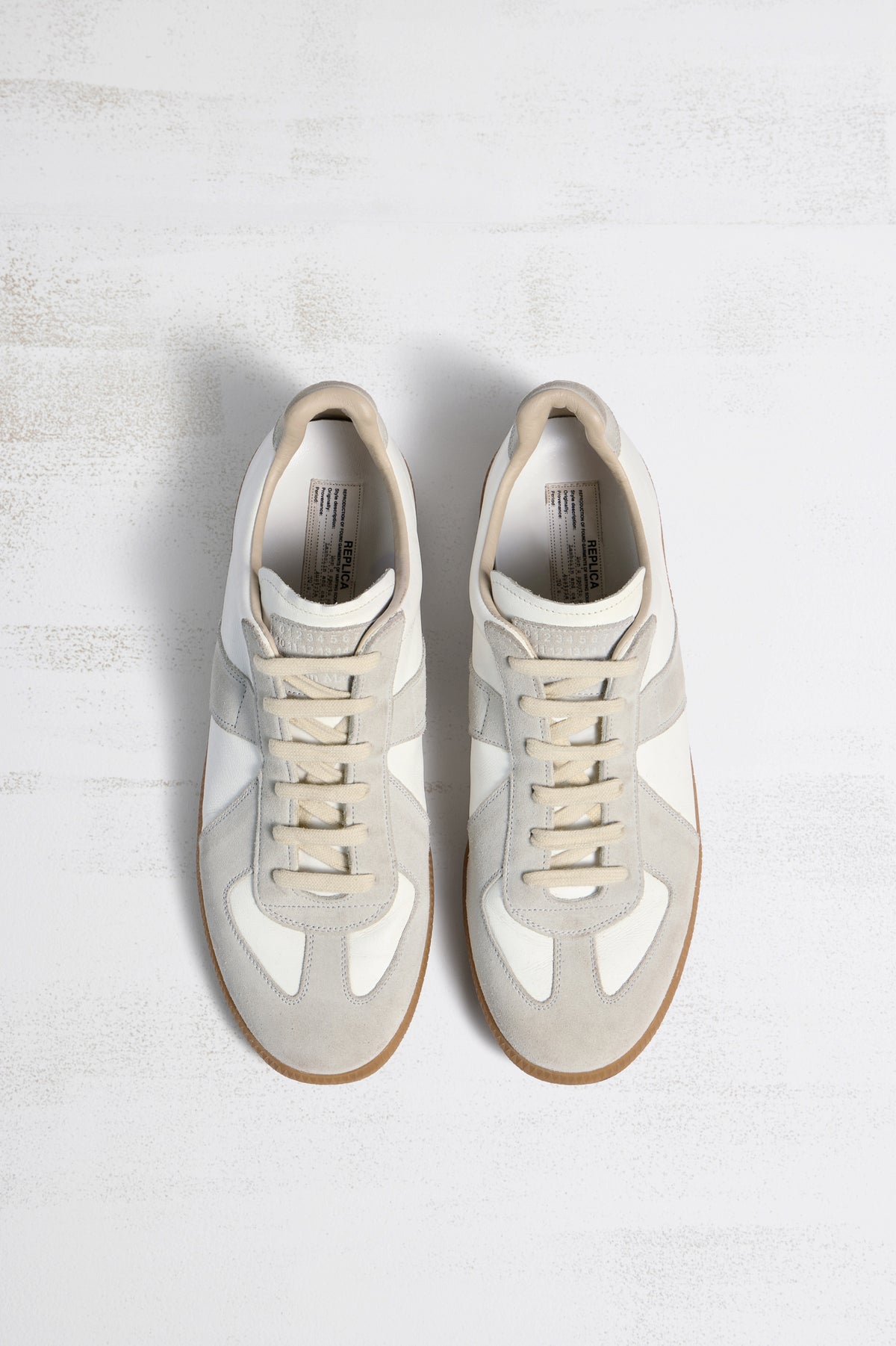 MAISON MARGIELA REPLICA SNEAKERS WHITE — vista 4
