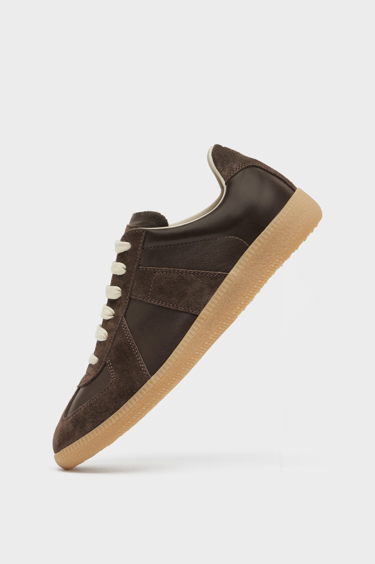 MAISON MARGIELA REPLICA SNEAKERS BROWN — vista 2