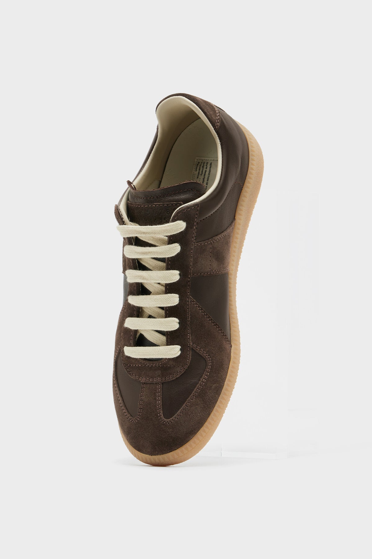 MAISON MARGIELA REPLICA SNEAKERS BROWN — vista 8