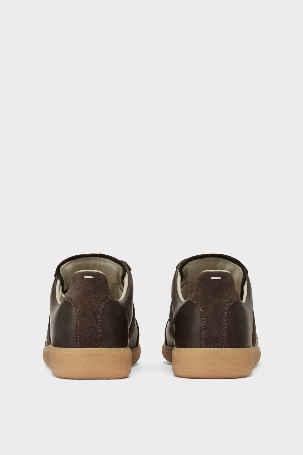 MAISON MARGIELA REPLICA SNEAKERS BROWN — vista 3