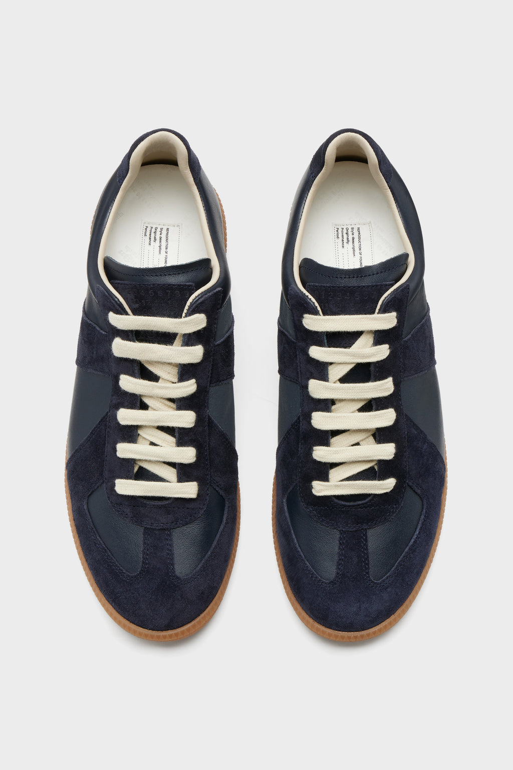 MAISON MARGIELA REPLICA SNEAKERS BLUE NIGHT — vista 4