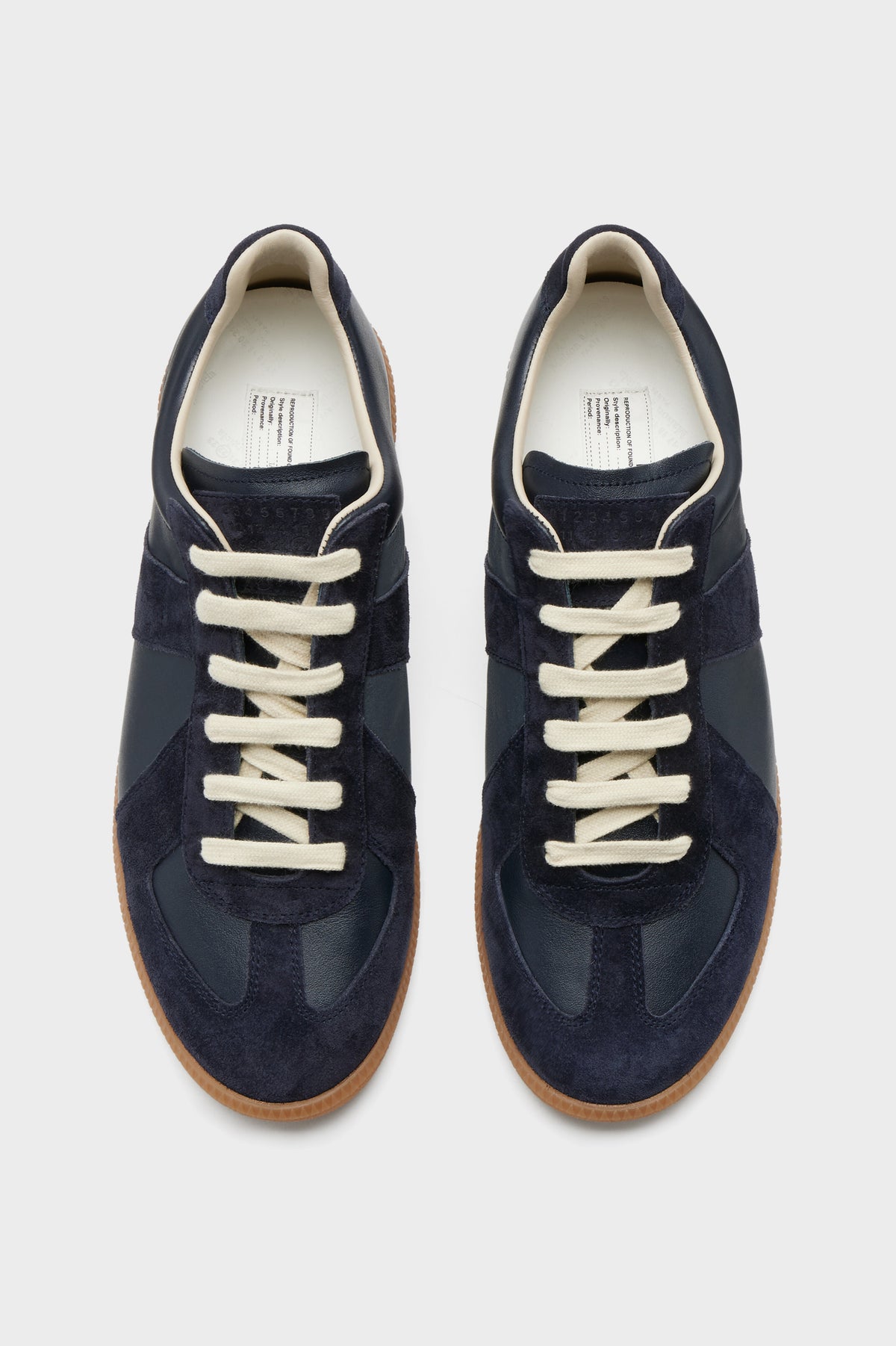 MAISON MARGIELA REPLICA SNEAKERS BLUE NIGHT — vista 4