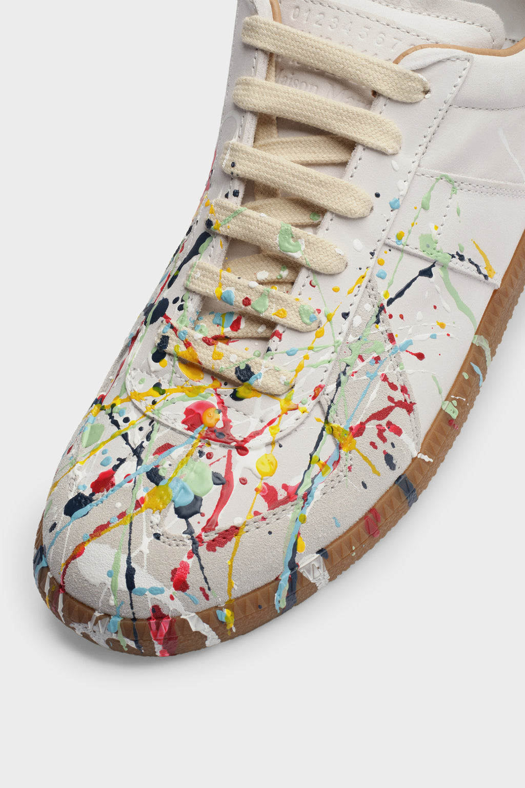 MAISON MARGIELA PAINT REPLICA SNEAKERS DIRTY WASH — vista 4