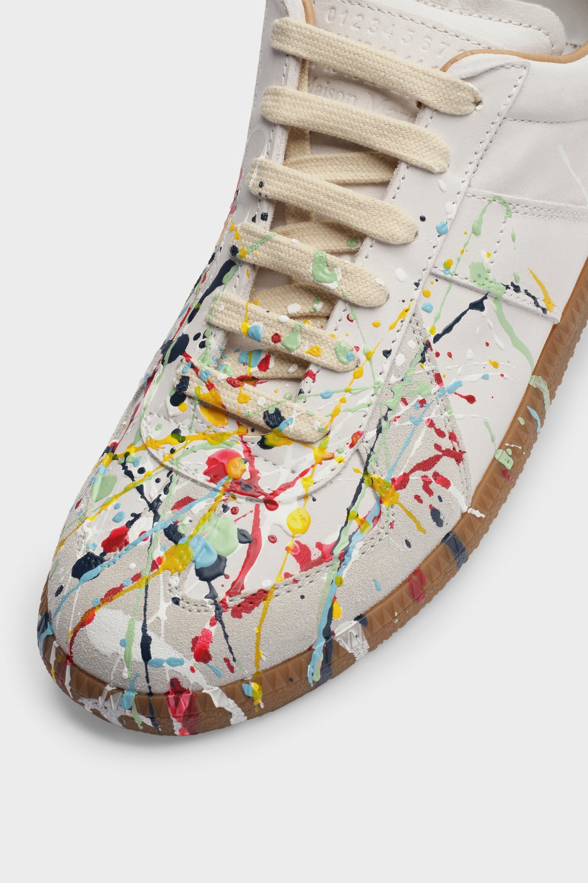 MAISON MARGIELA PAINT REPLICA SNEAKERS DIRTY WASH — vista 4