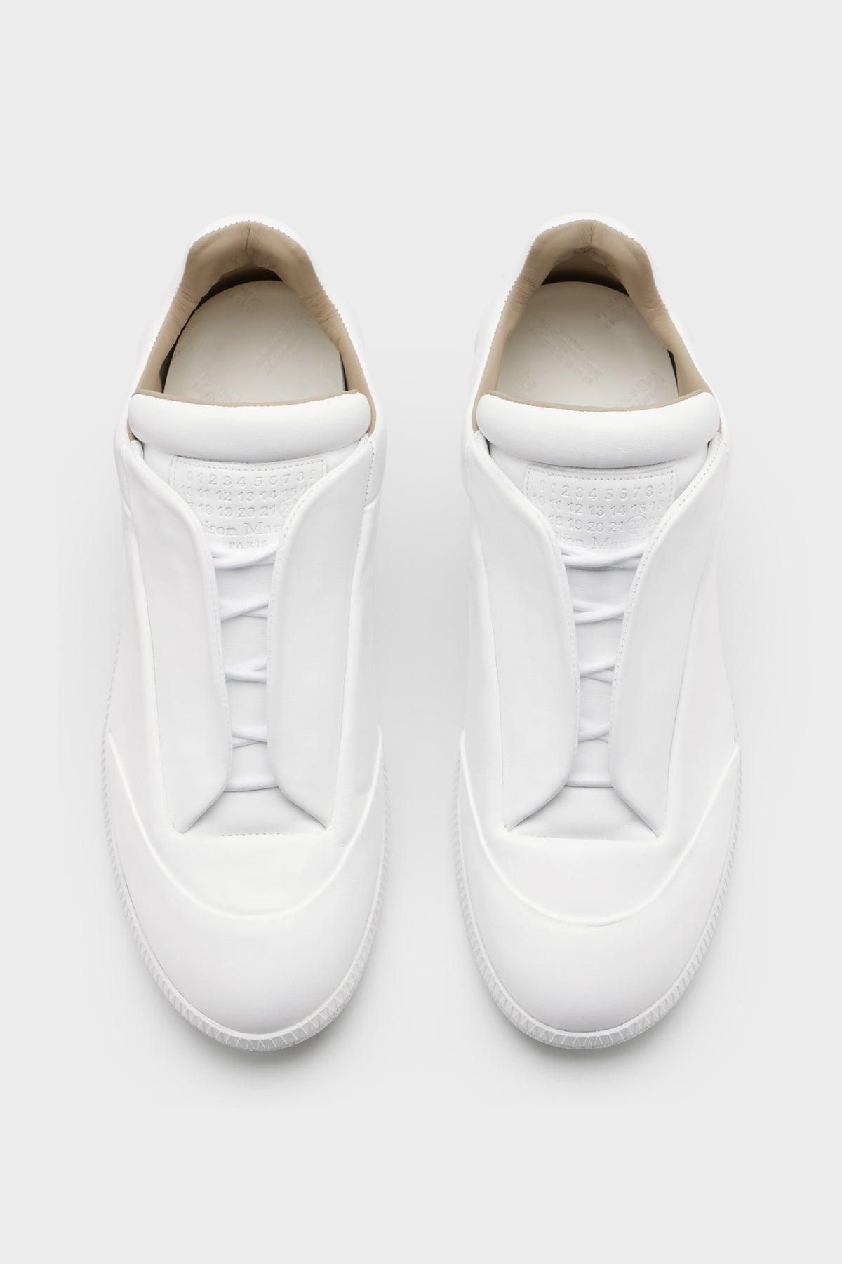 MAISON MARGIELA FUTURE LOW-TOP WHITE — vista 4