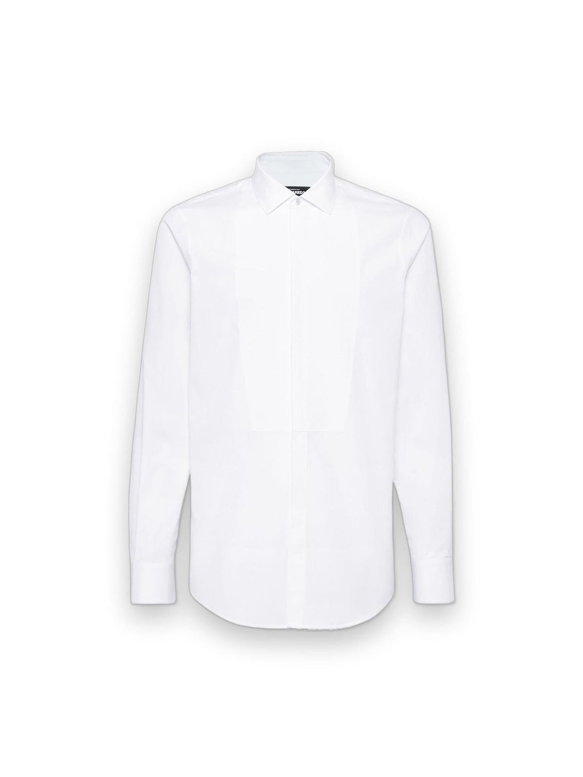 DSQUARED2 EASY SLIM MINI DEAN COLLAR SHIRT WHITE