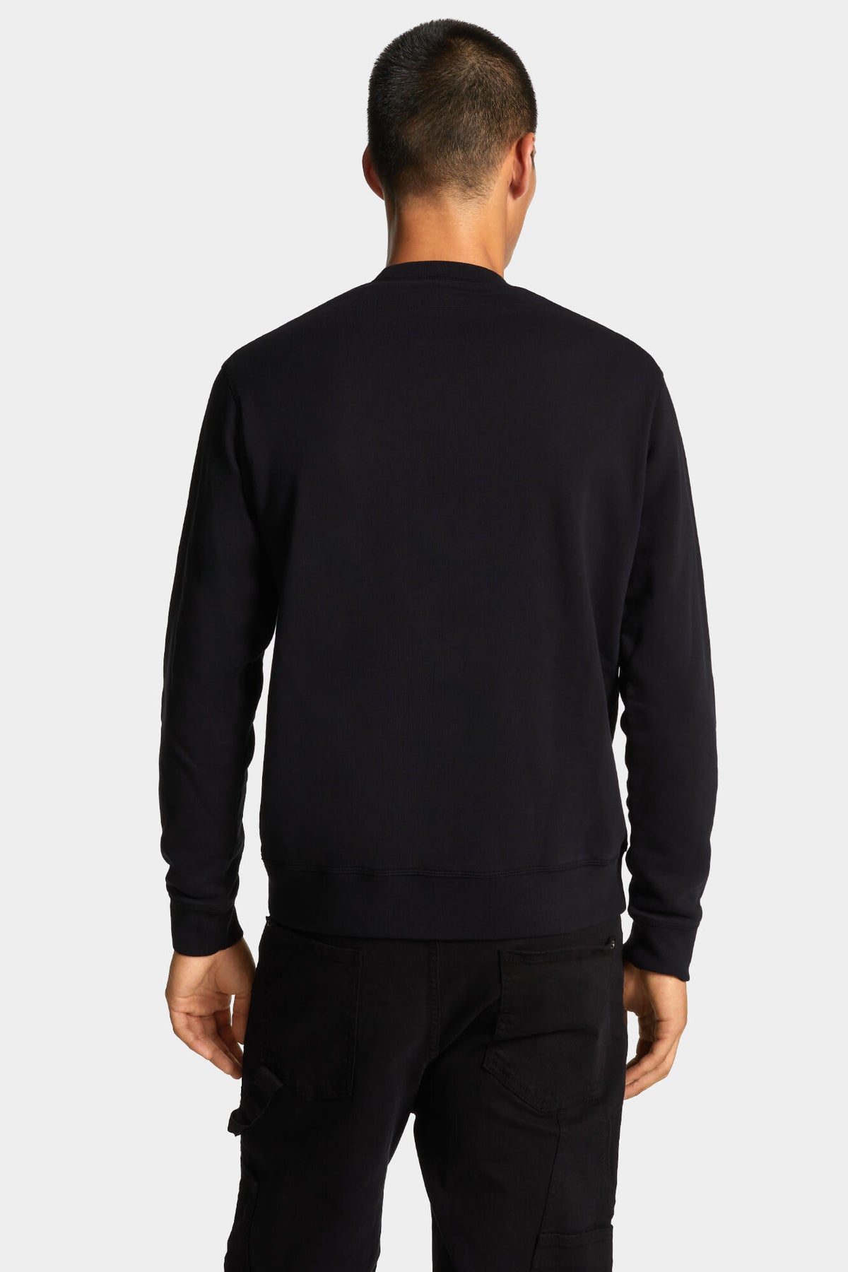 DSQUARED2 COOL FIT DSQUARED2 MILANO SWEATSHIRT BLACK — vista 4