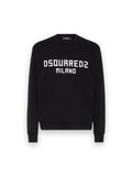DSQUARED2 COOL FIT DSQUARED2 MILANO SWEATSHIRT BLACK