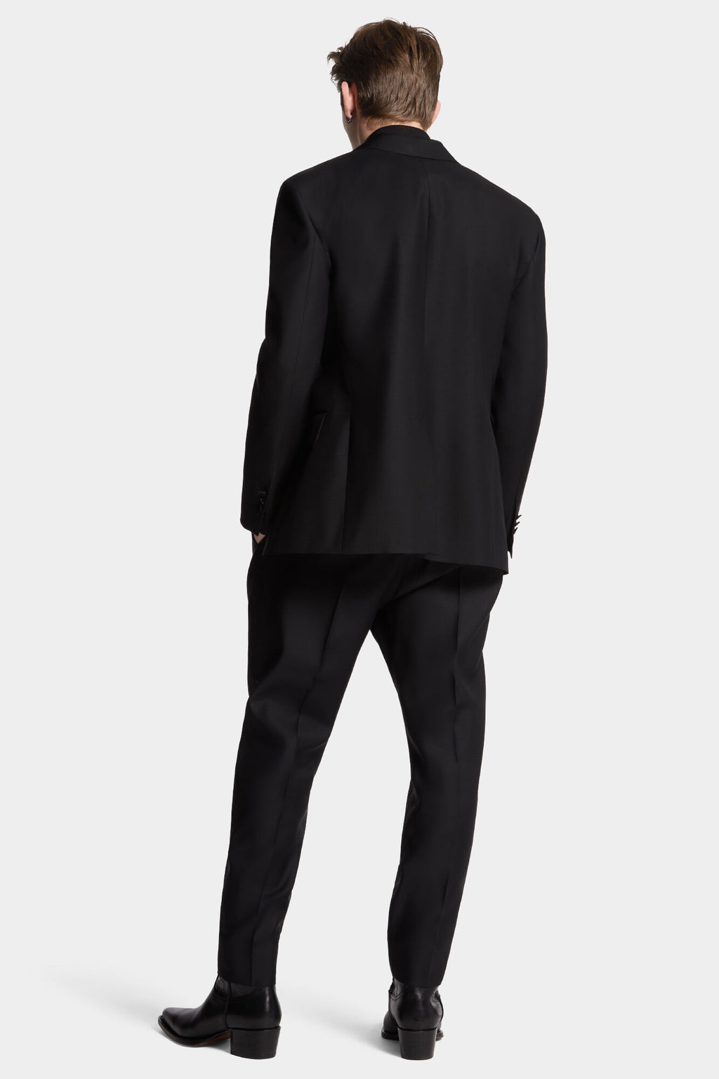 DSQUARED2 GRANITE CIGARETTE PANT BLACK — vista 4