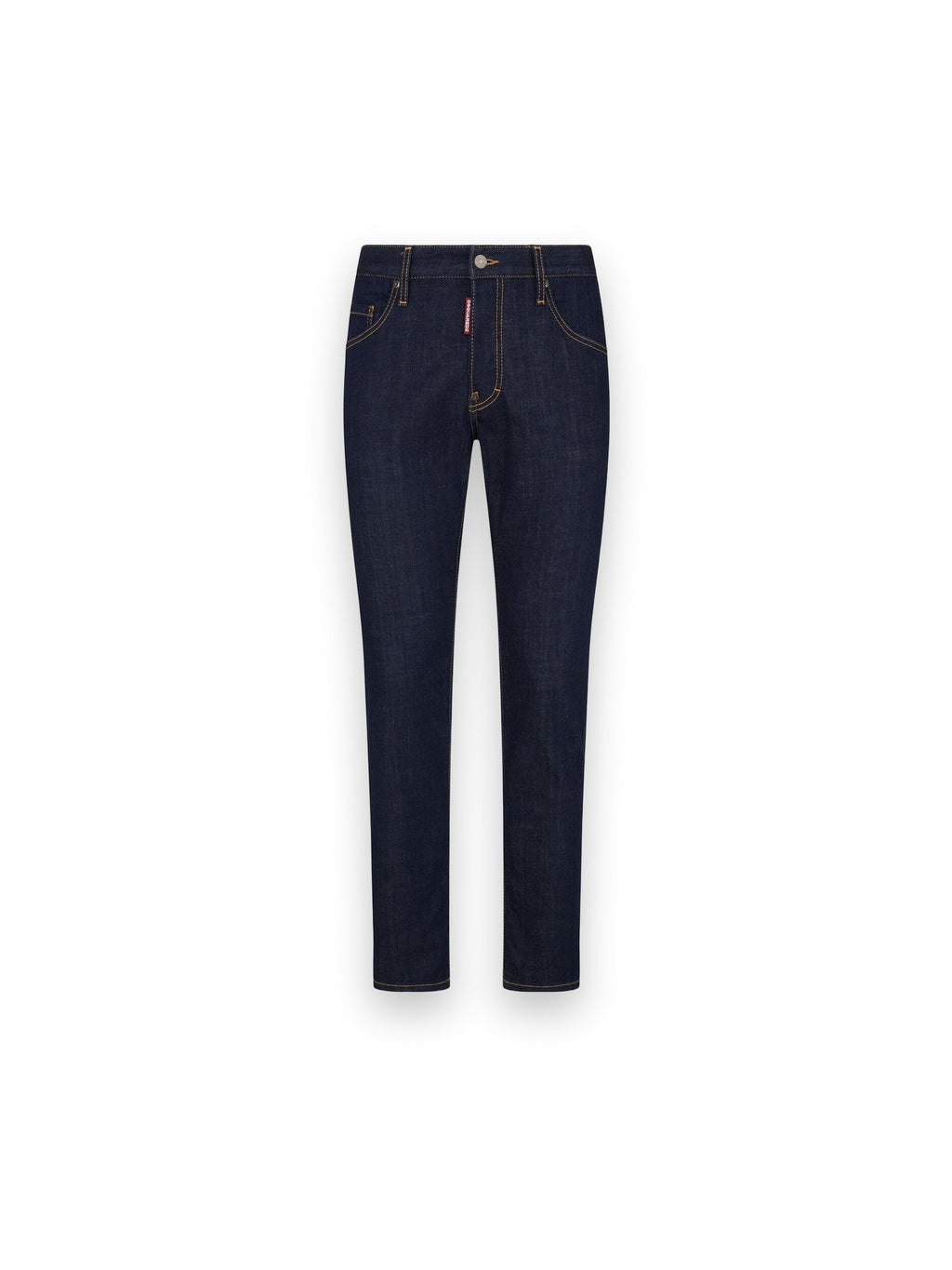 DSQUARED2 DARK RINSE WASH SKATER JEANS BLUE