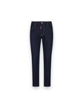 DSQUARED2 DARK RINSE WASH SKATER JEANS BLUE