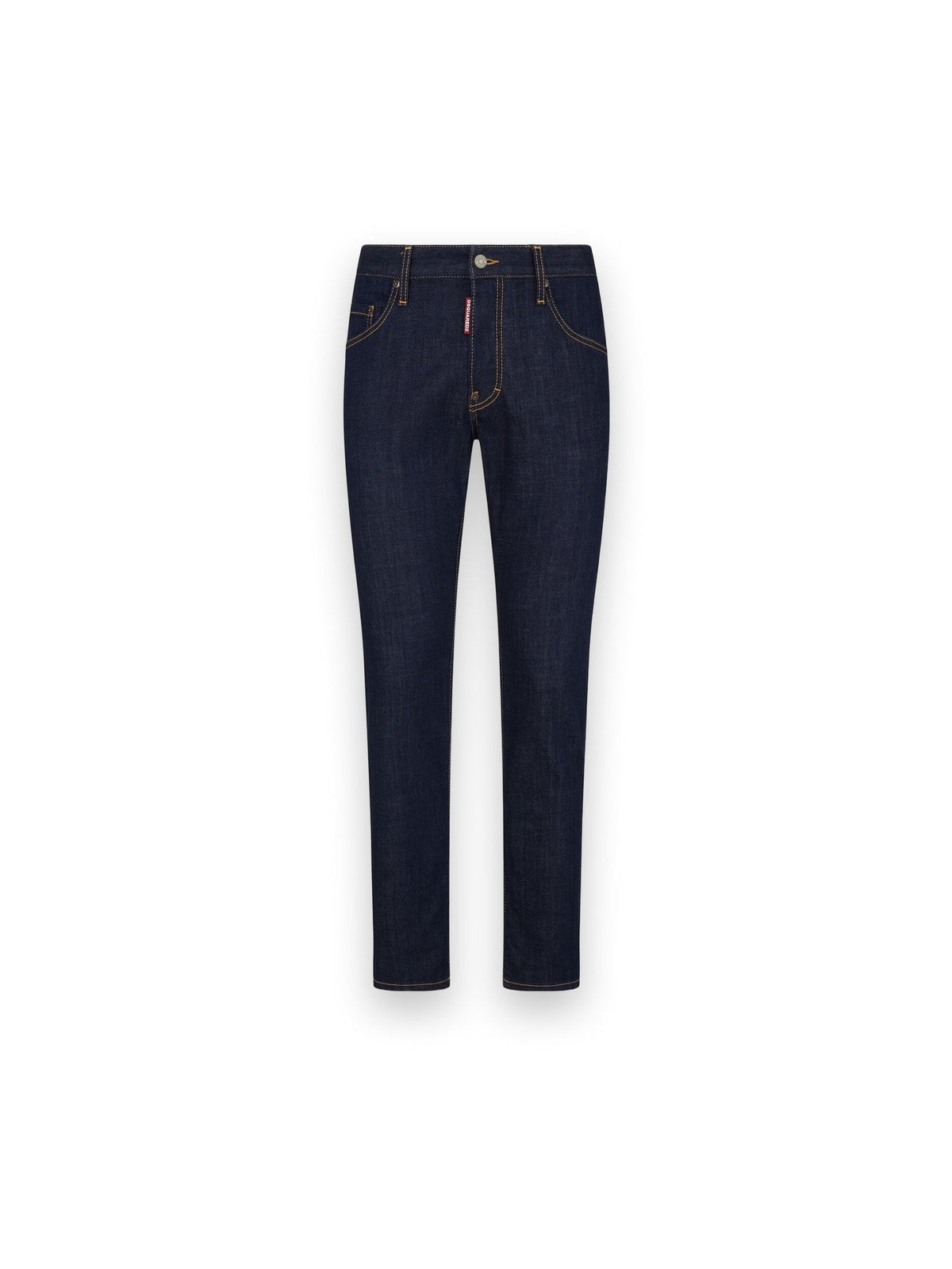DSQUARED2 DARK RINSE WASH SKATER JEANS BLUE