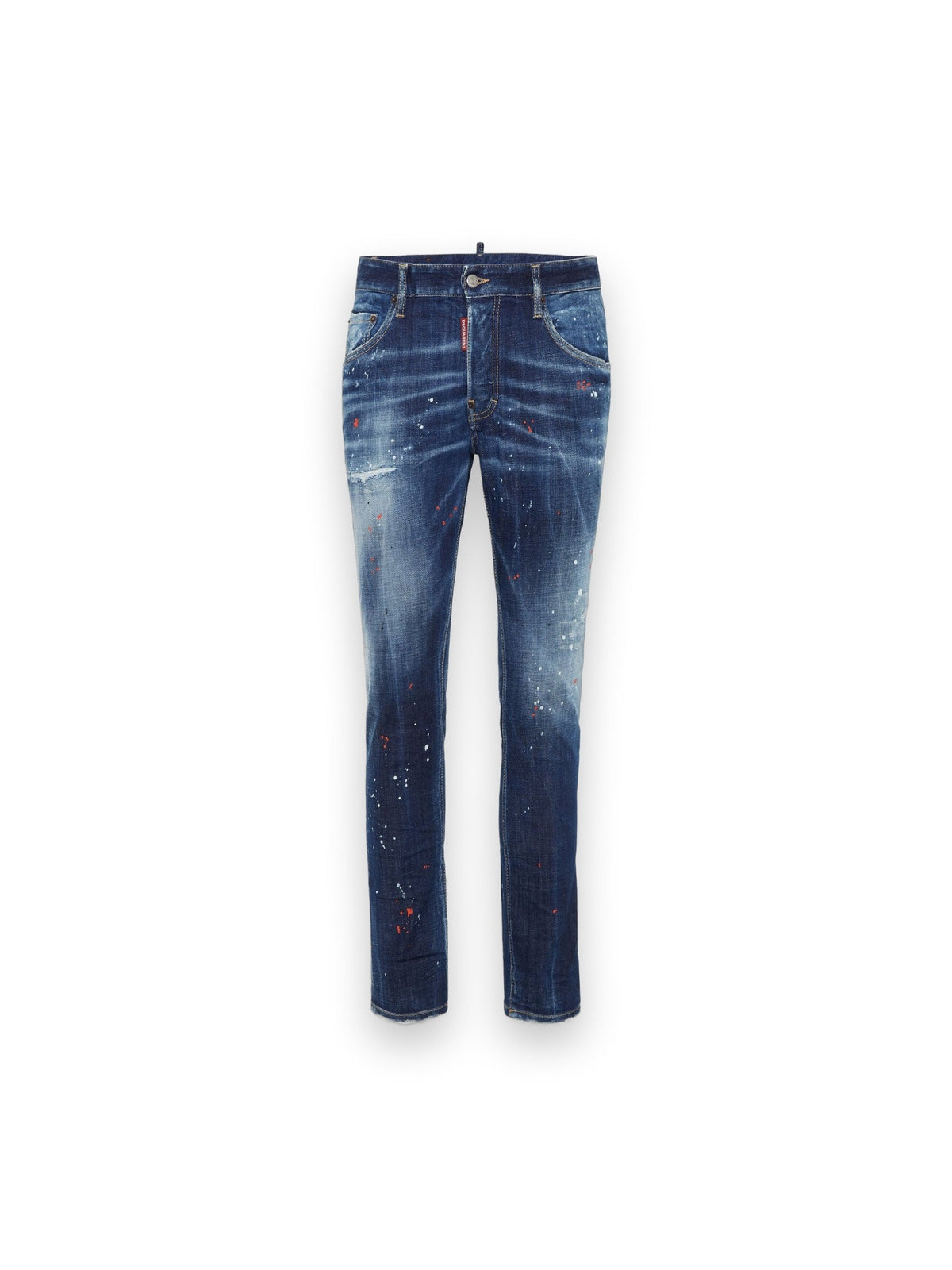 DSQUARED2 MEDIUM EASY WASH SKATER JEANS BLUE