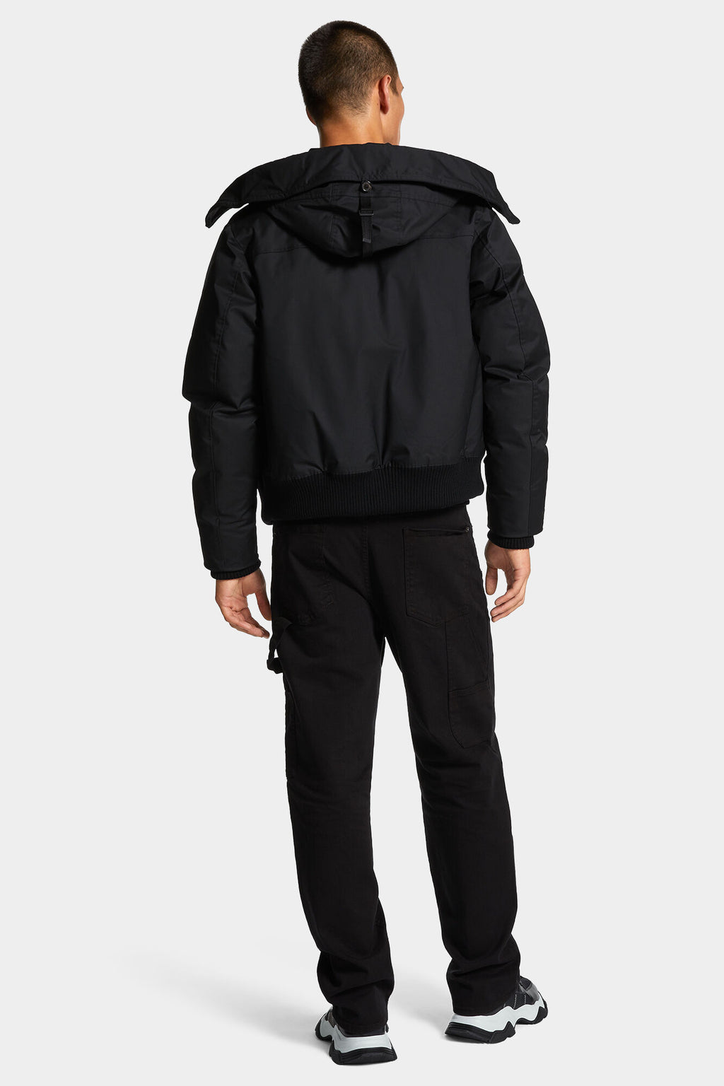 DSQUARED2 BLACK BULL LOOSE CARPENTER JEANS — vista 4