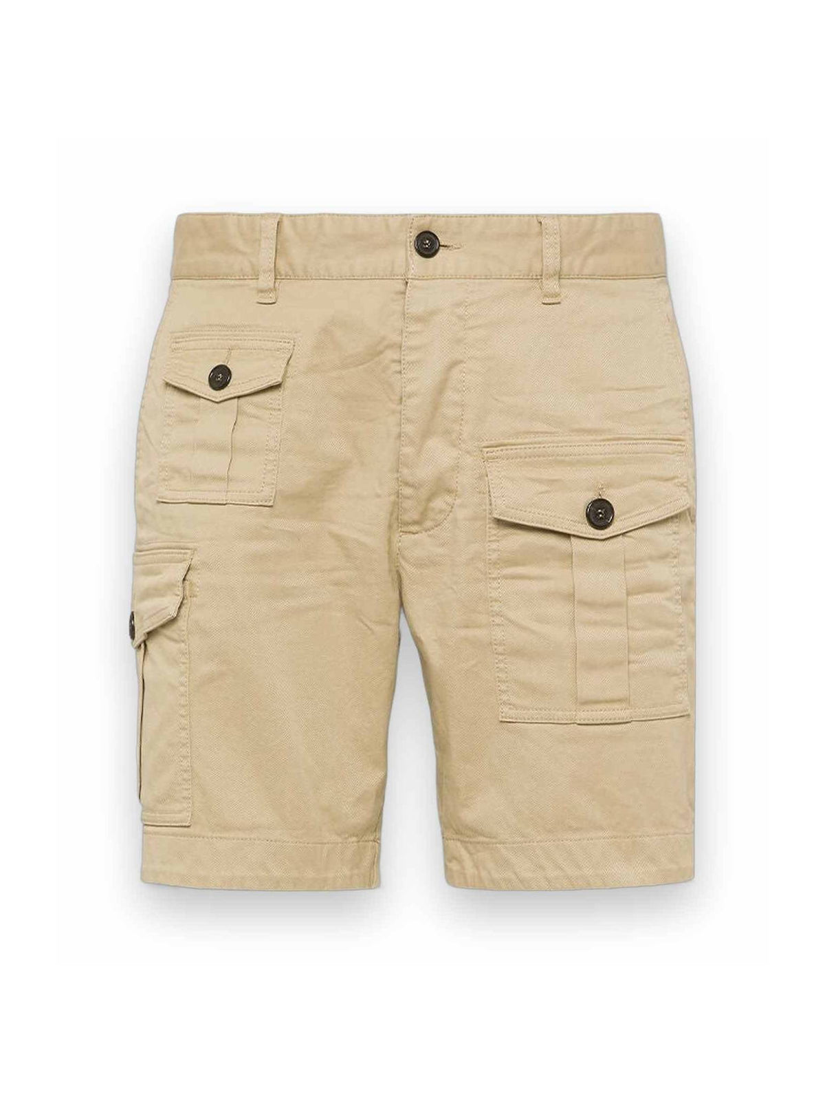 DSQUARED2 SEXY CARGO SHORTS BEIGE