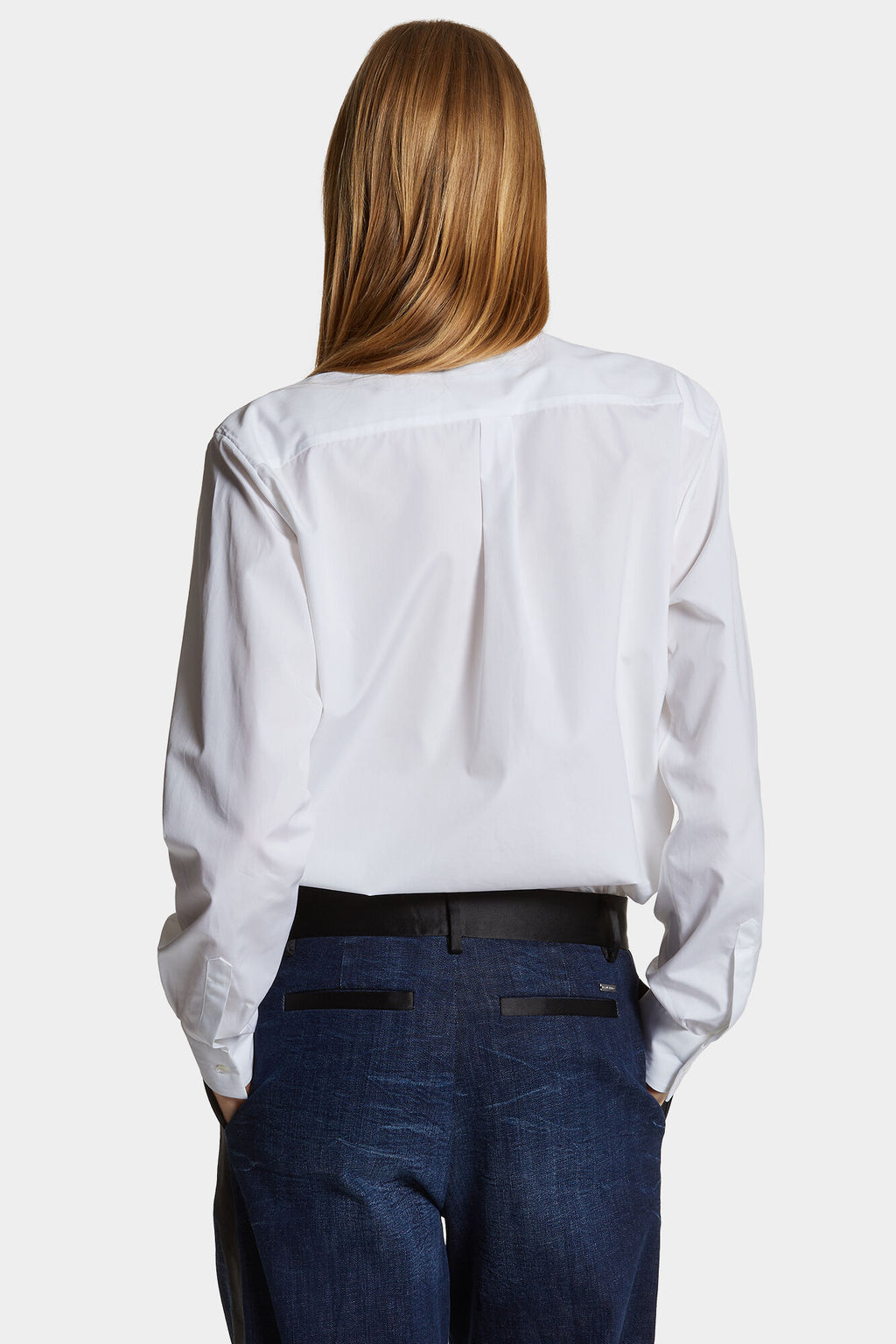 DSQUARED2 TUXEDO SHIRT WHITE — vista 4