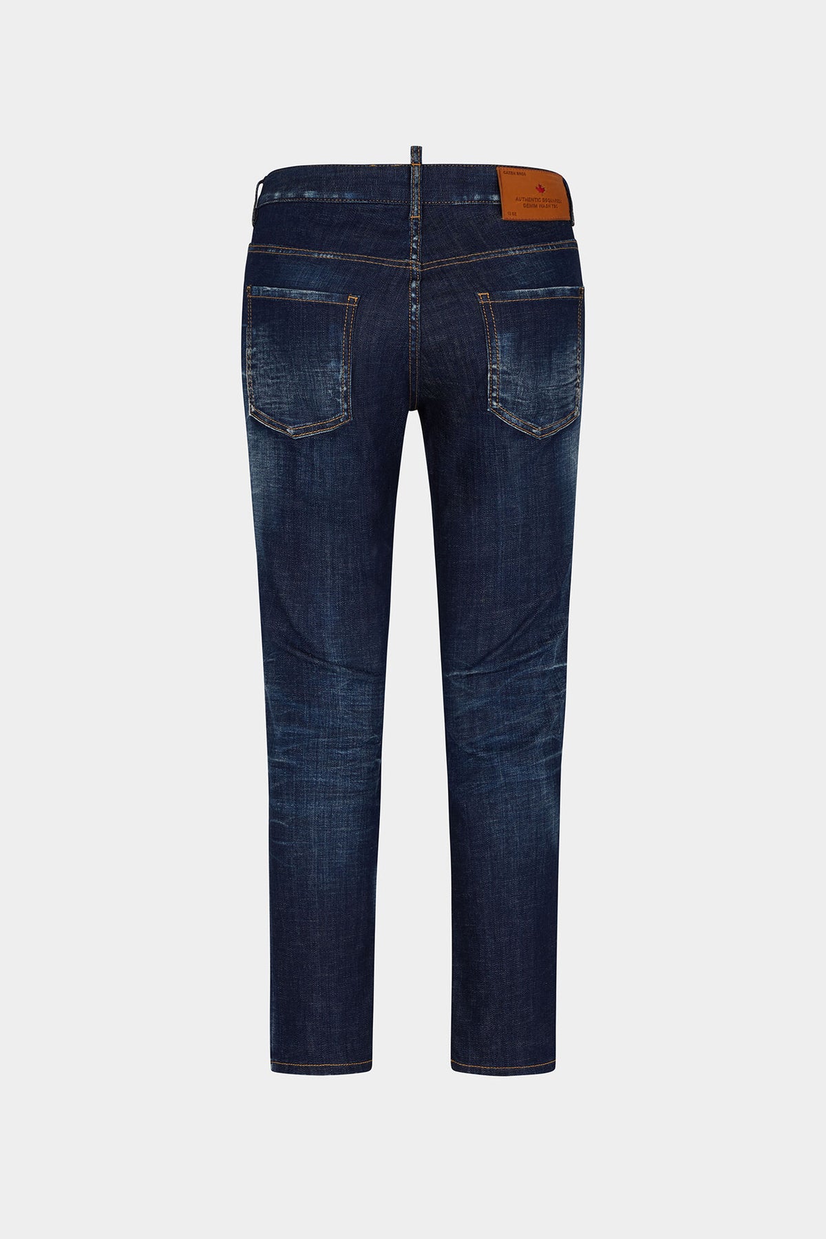 DSQUARED2 DARK CLEAN WASH COOL GIRL JEANS BLUE — vista 2