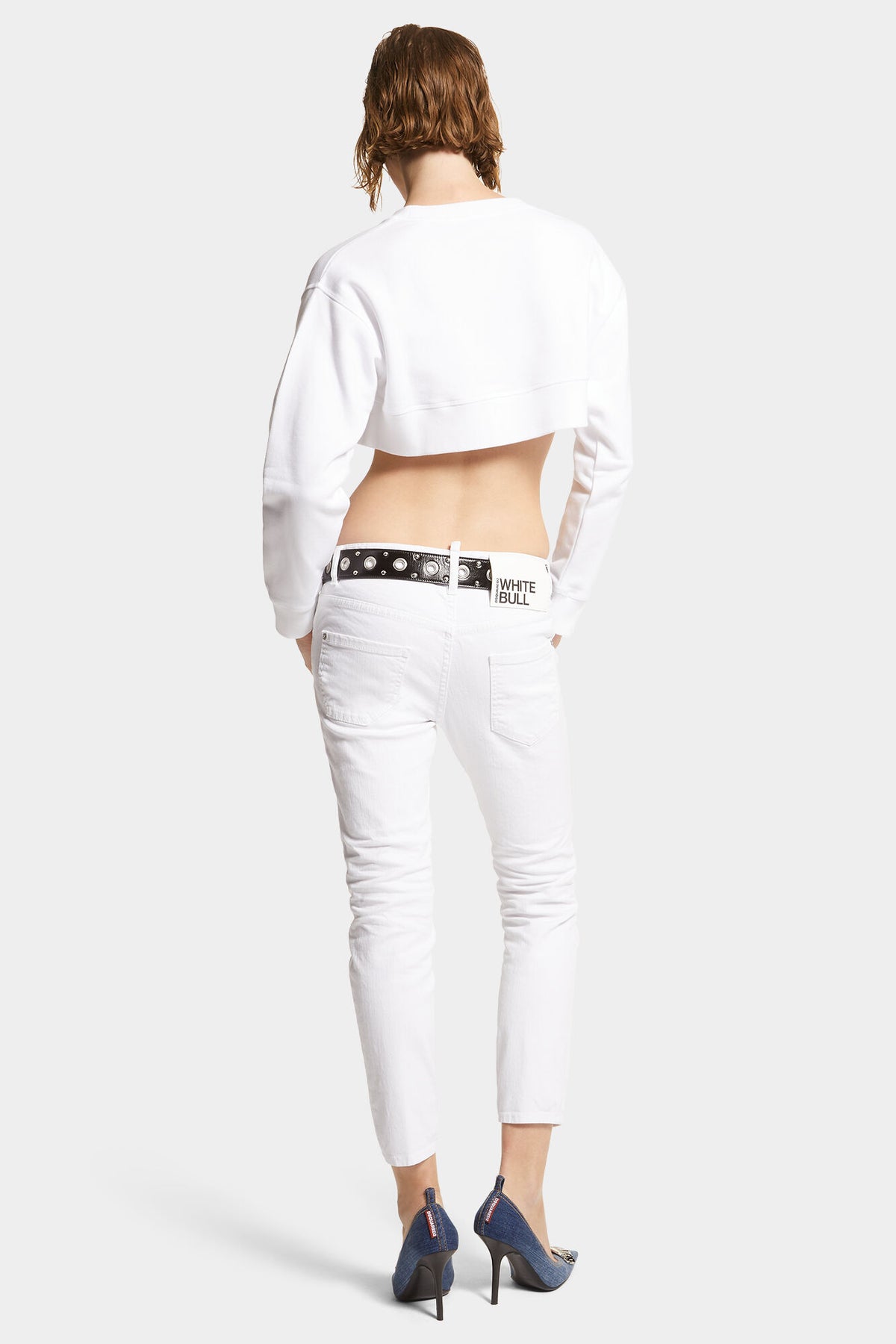 DSQUARED2 WHITE BULL COOL GIRL JEANS — vista 4