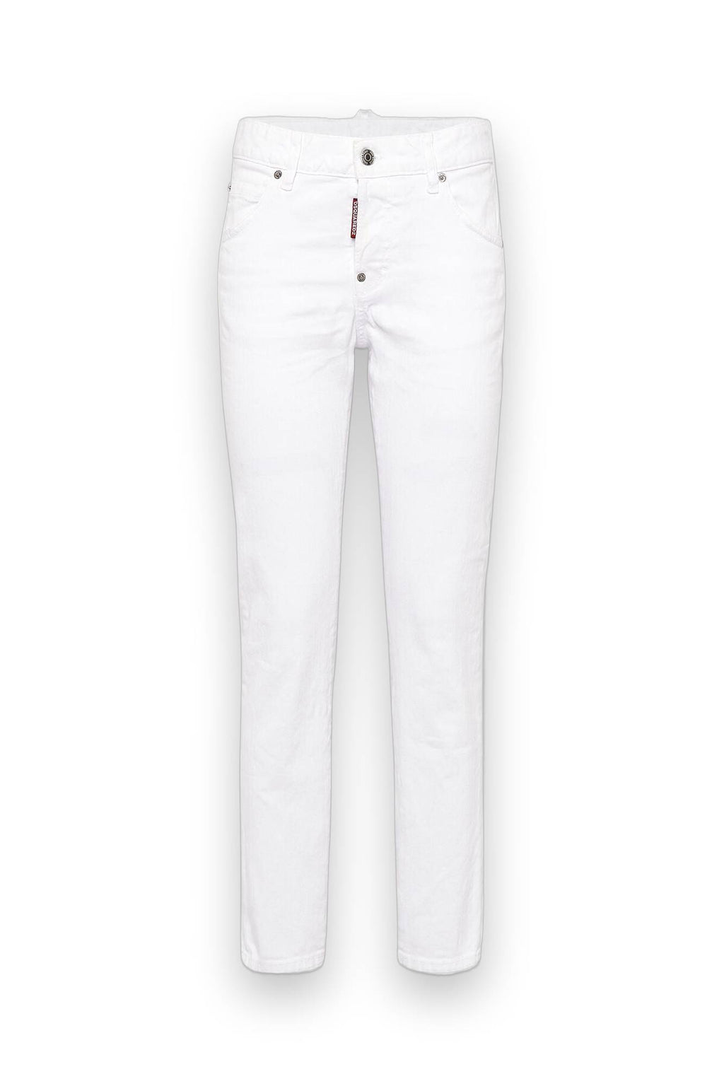 DSQUARED2 WHITE BULL COOL GIRL JEANS