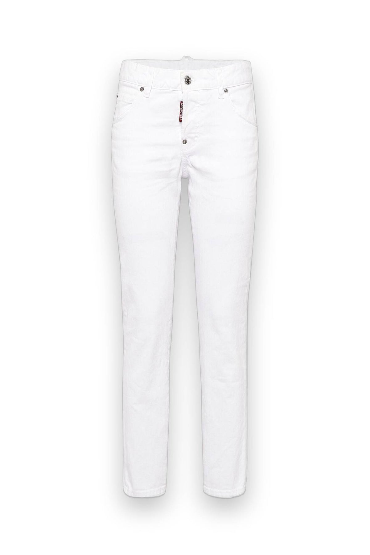 DSQUARED2 WHITE BULL COOL GIRL JEANS