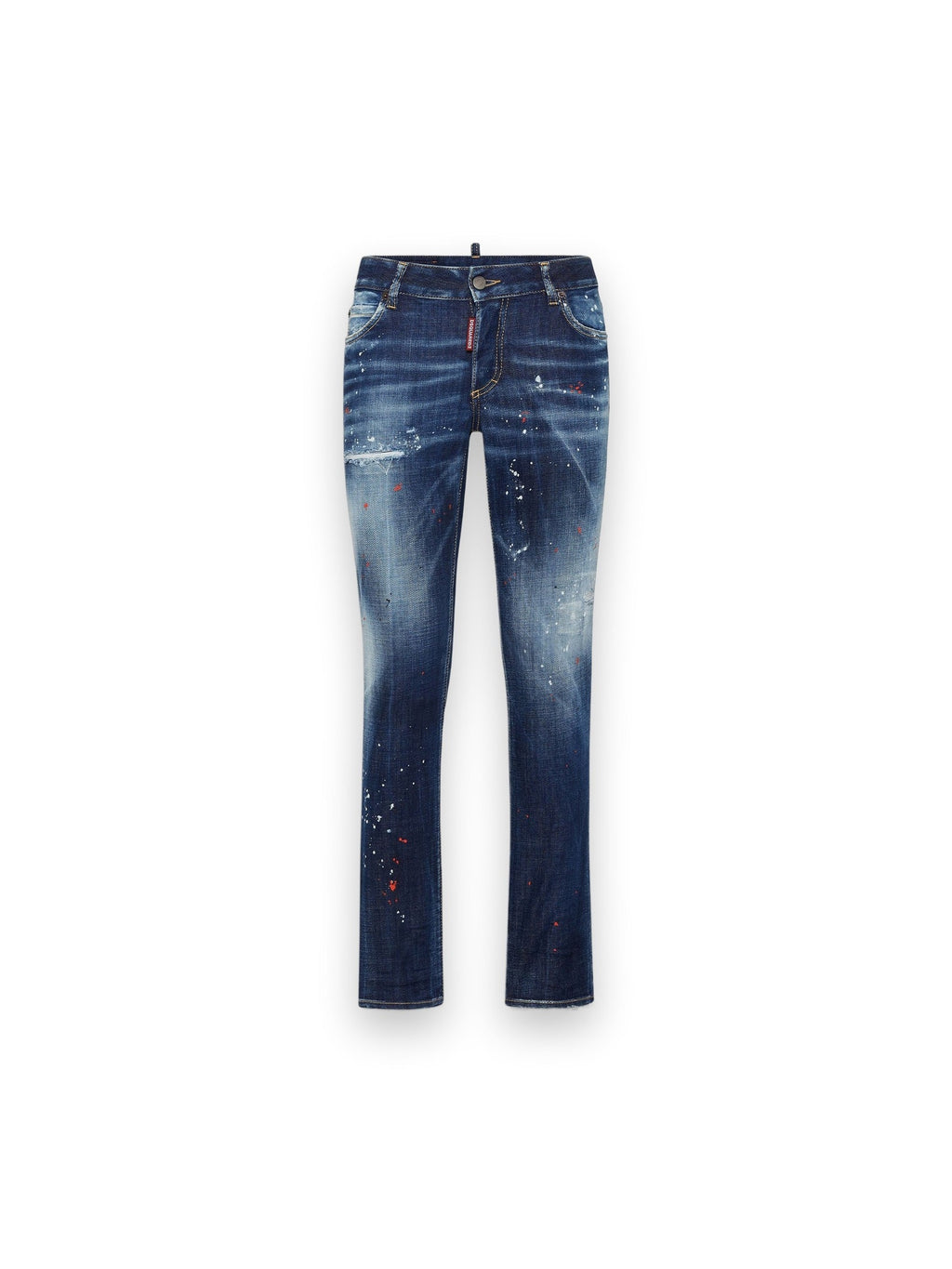 DSQUARED2 MEDIUM EASY WASH MEDIUM WAIST JENNIFER JEANS BLUE
