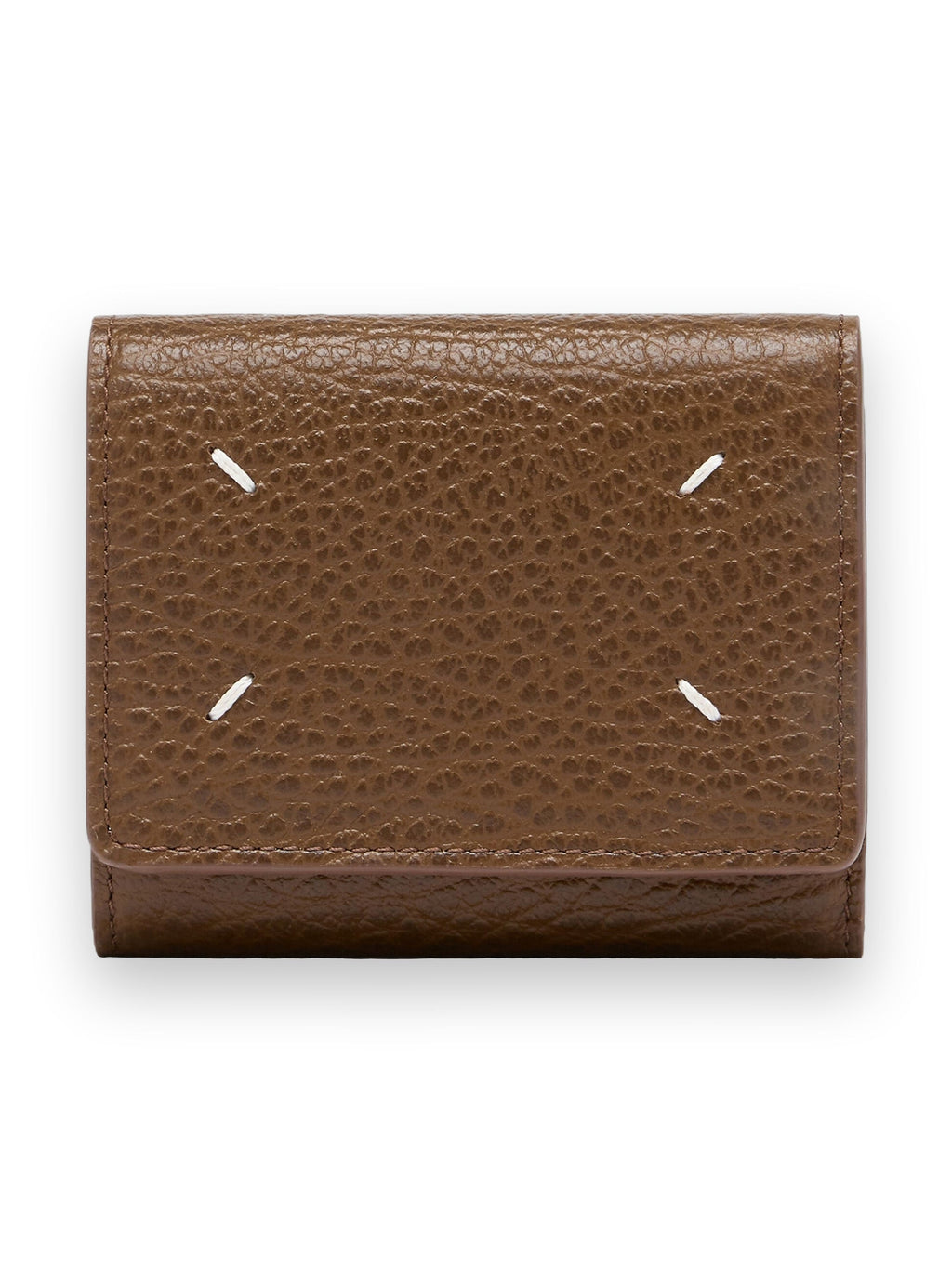MAISON MARGIELA FOUR STITCHES WALLET BROWN