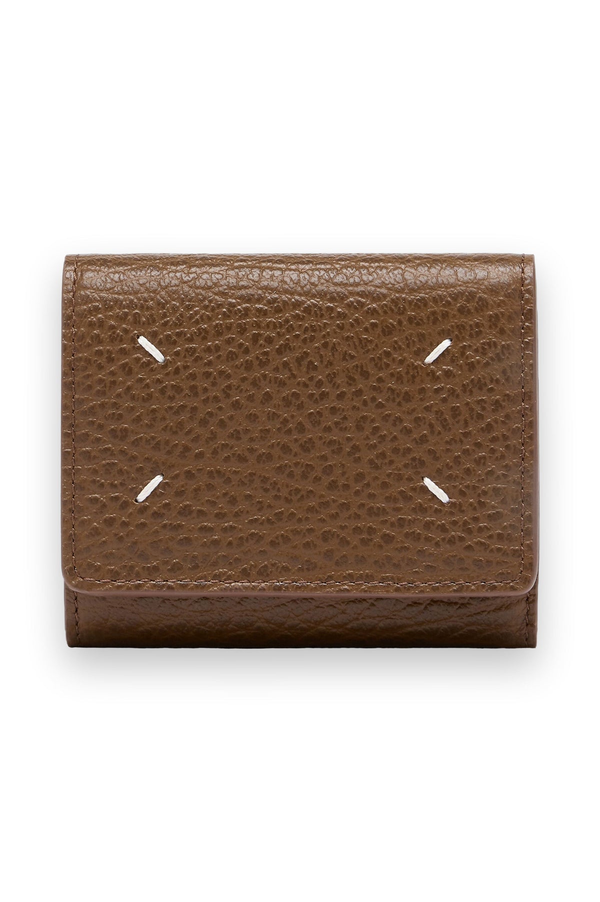 MAISON MARGIELA FOUR STITCHES WALLET BROWN