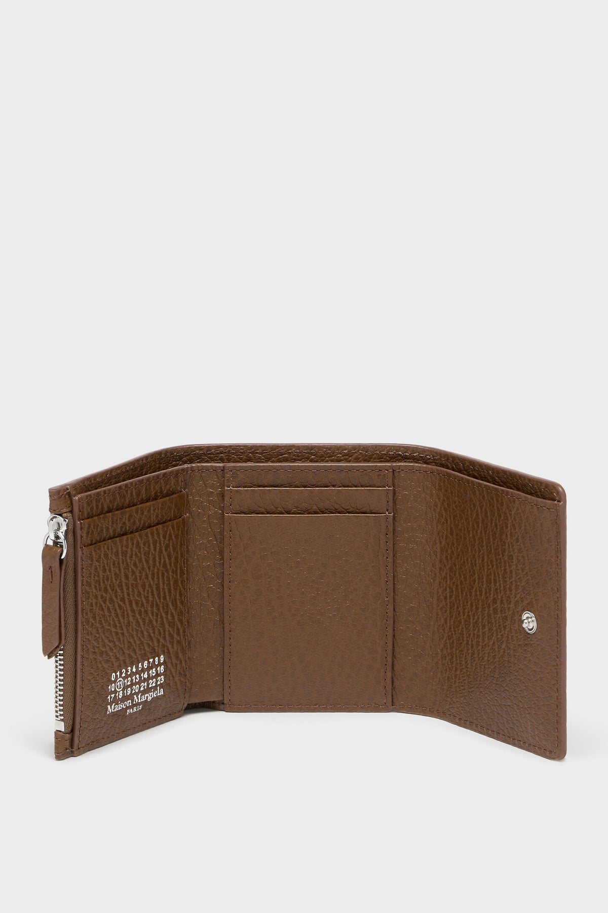MAISON MARGIELA FOUR STITCHES WALLET BROWN — vista 6