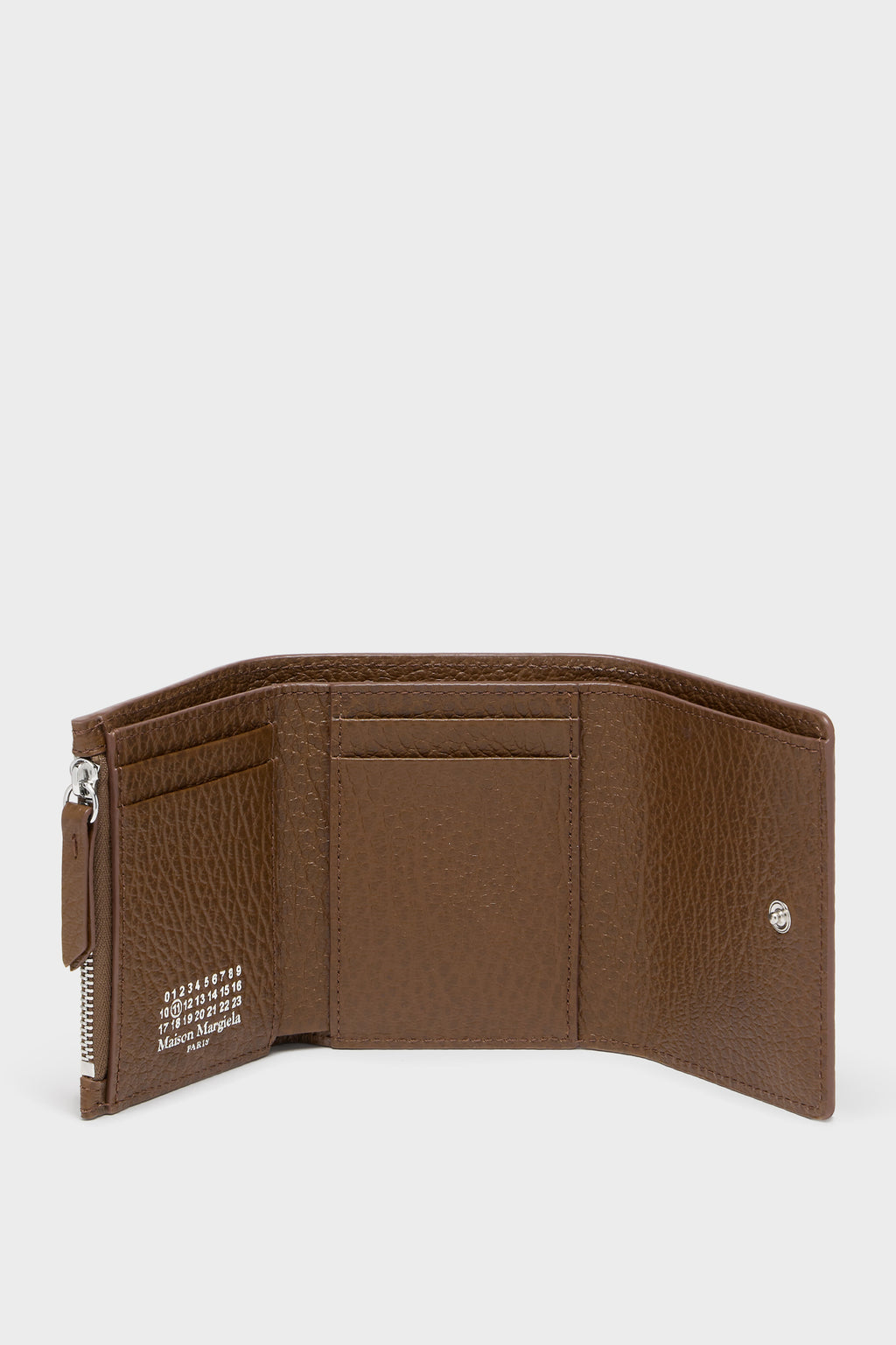 MAISON MARGIELA FOUR STITCHES WALLET BROWN — vista 4