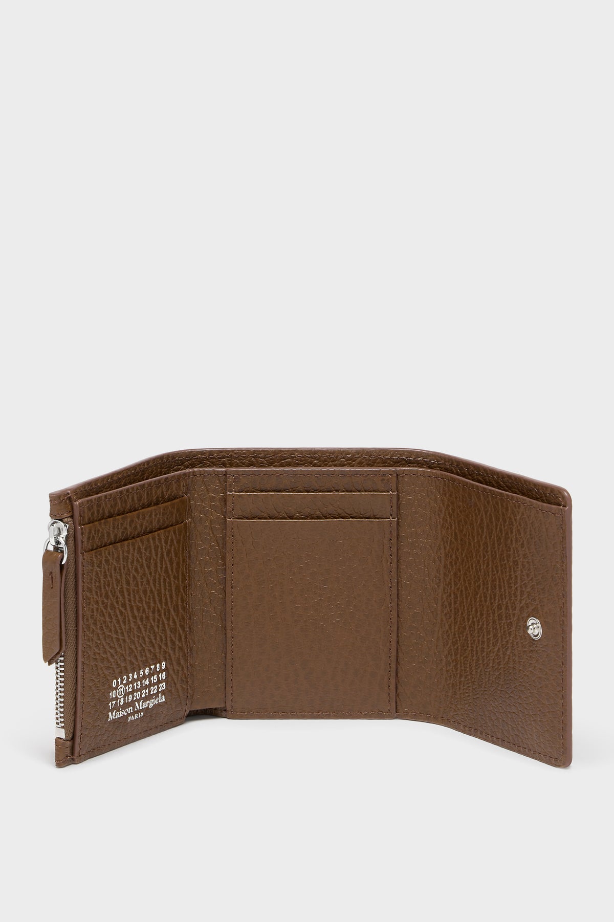 MAISON MARGIELA FOUR STITCHES WALLET BROWN — vista 4