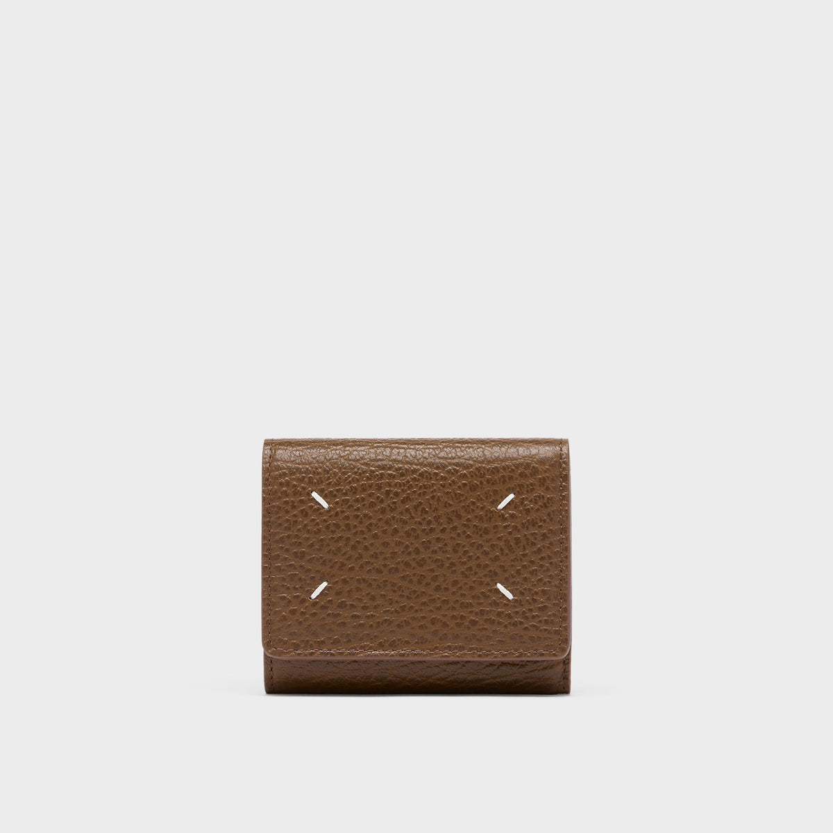 MAISON MARGIELA FOUR STITCHES WALLET BROWN — vista 8