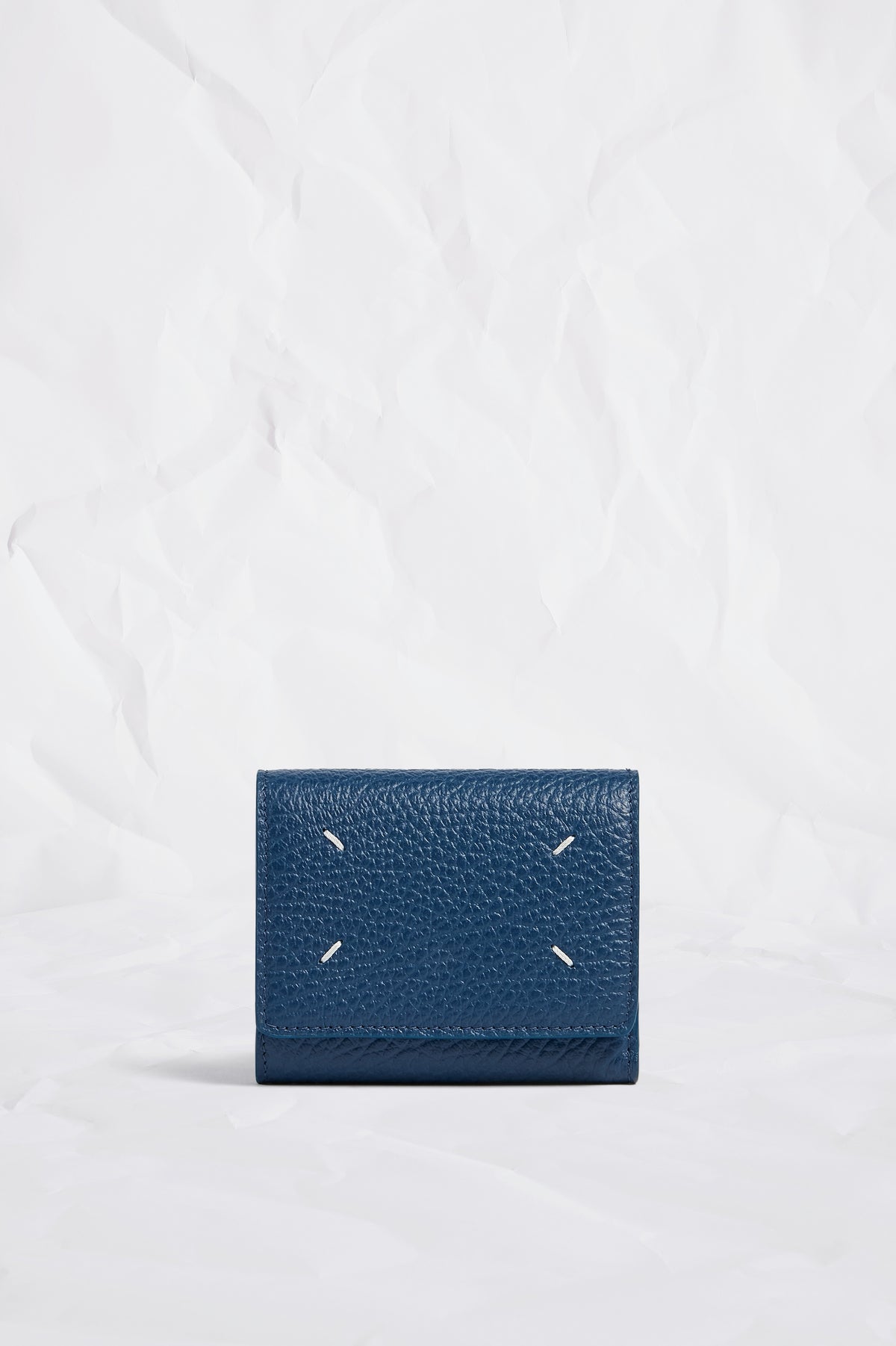 MAISON MARGIELA FOUR STITCHES WALLET DARK DENIM — vista 4